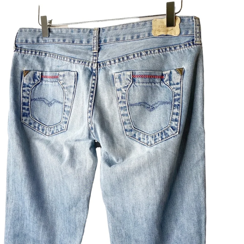 Mens Supreme Denim Low Rise Y2K Flare Jeans Size 32/M